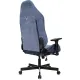 Кресло игровое Knight N1 Fabric синий Light-27 с подголов. крестов. металл. Фото товара с разных ракурсов.