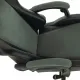 Кресло компьютерное  "Striker GM-121", синхромеханизм,2 подушки, экокожа/велюр, черное/серое, 532961. Фото товара с разных ракурсов.