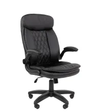Кресло руководителя Chairman 533 Россия экокожа черный