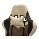 Кресло игровое Бюрократ VIKING 7 KNIGHT BR FABRIC коричневый текстиль/эко.кожа крестовина металл. Фото товара с разных ракурсов.