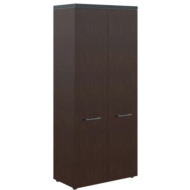 Шкаф с глухими дверьми и топом THC 85.1 Венге Магия 854х452х1968 главное фото