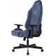 Кресло игровое Knight N1 Fabric синий Light-27 с подголов. крестов. металл. Фото товара с разных ракурсов.